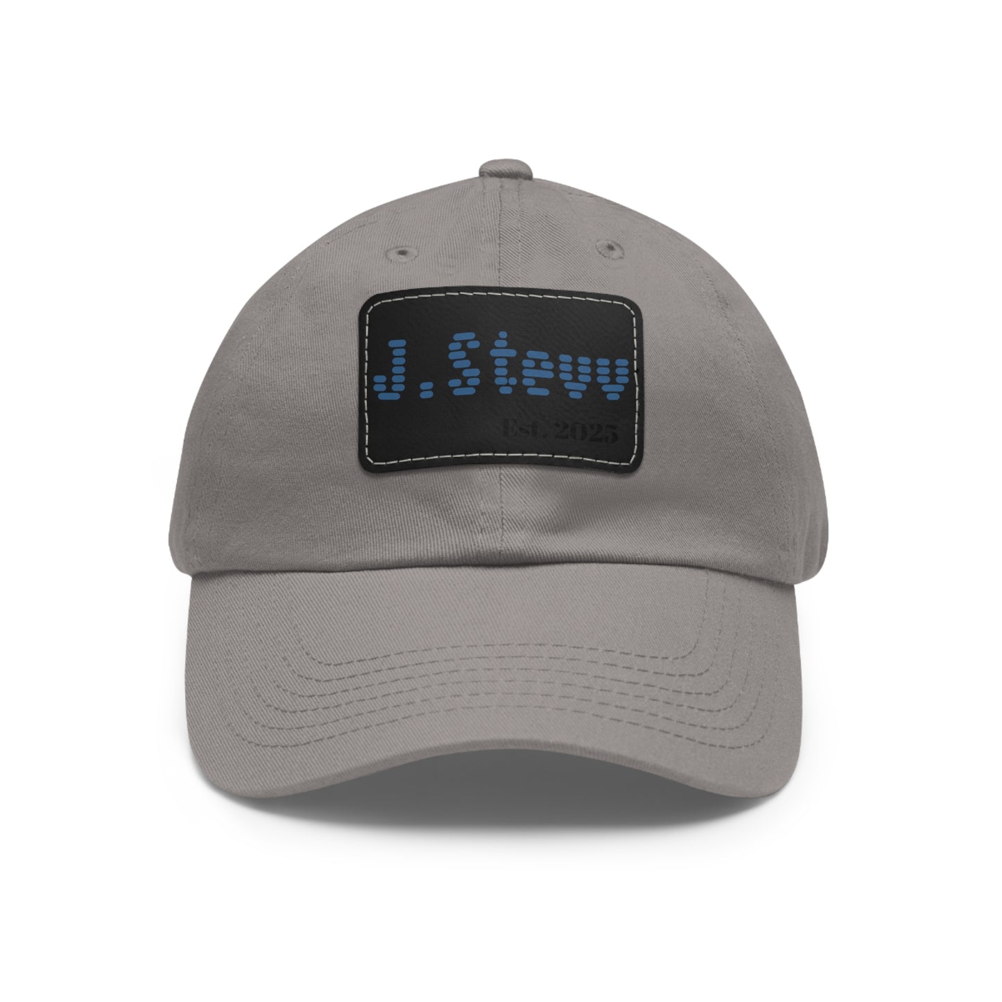 Custom Leather Patch Dad Hat - Stylish & Comfortable Cap for Everyday Wear