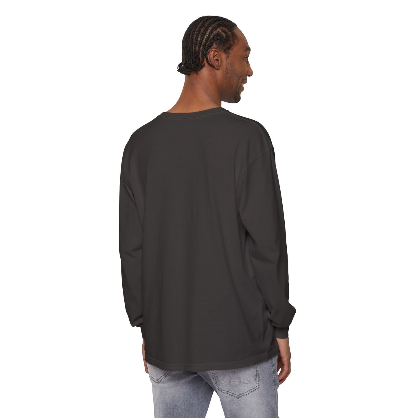 YEAR 1 Unisex Long Sleeve T-Shirt - Garment-Dyed Colorful Design