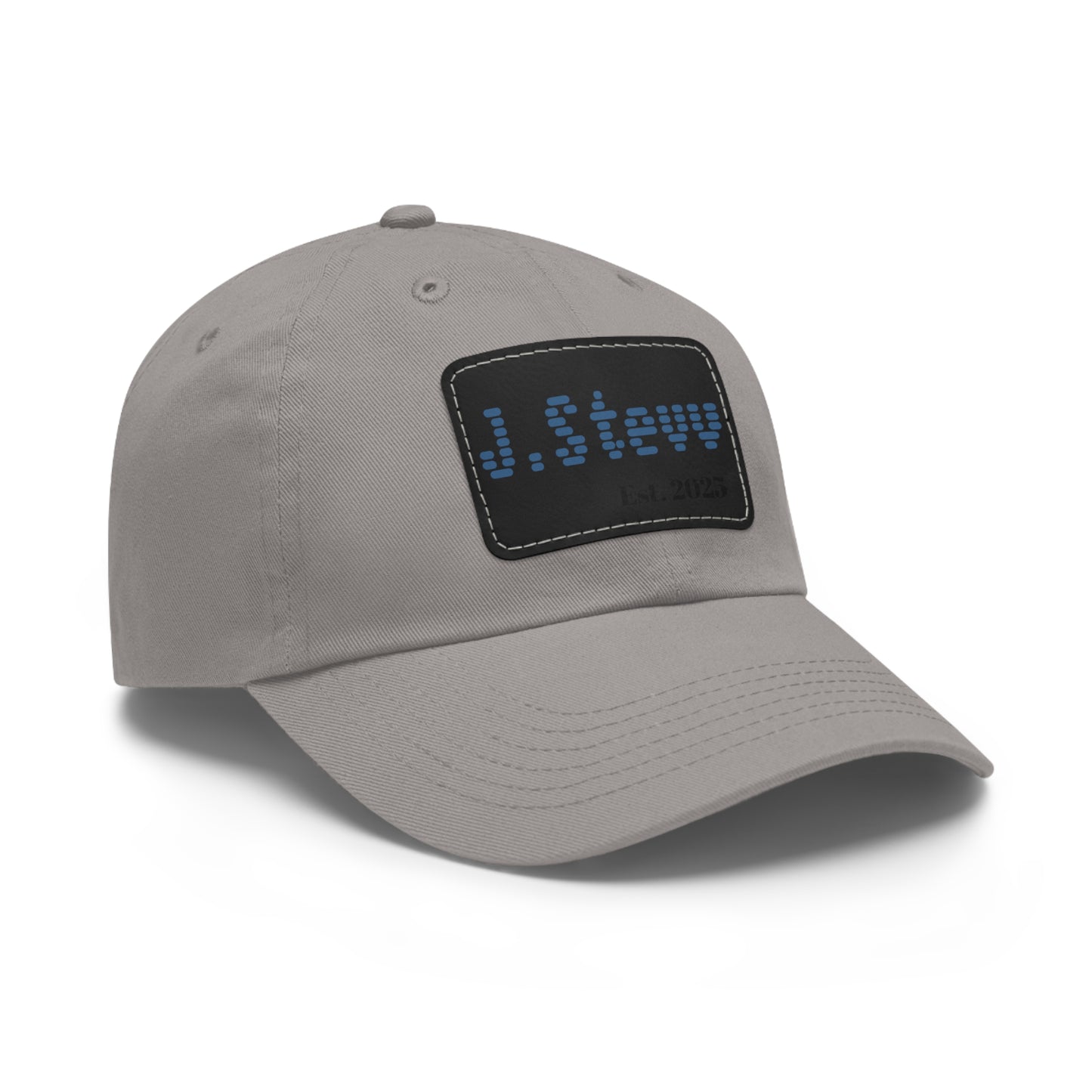 Custom Leather Patch Dad Hat - Stylish & Comfortable Cap for Everyday Wear
