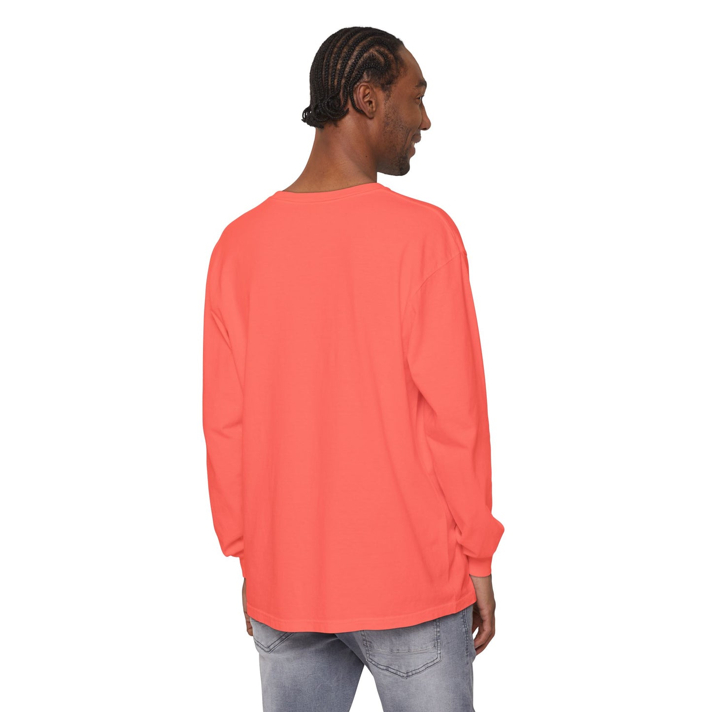 YEAR 1 Unisex Long Sleeve T-Shirt - Garment-Dyed Colorful Design