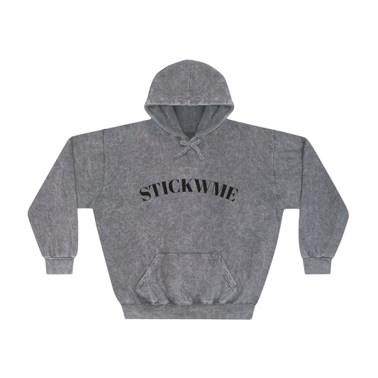 Unisex Mineral Wash Hoodie - STICKWME | Cozy Casual Wear for Every Occasion