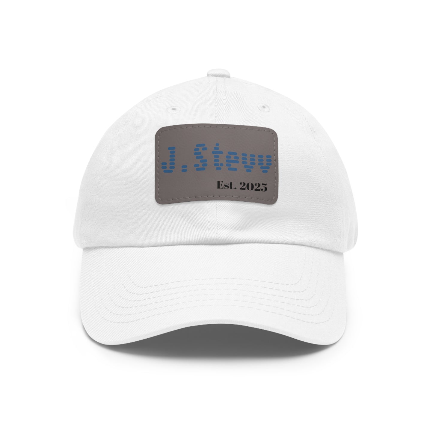 Custom Leather Patch Dad Hat - Stylish & Comfortable Cap for Everyday Wear
