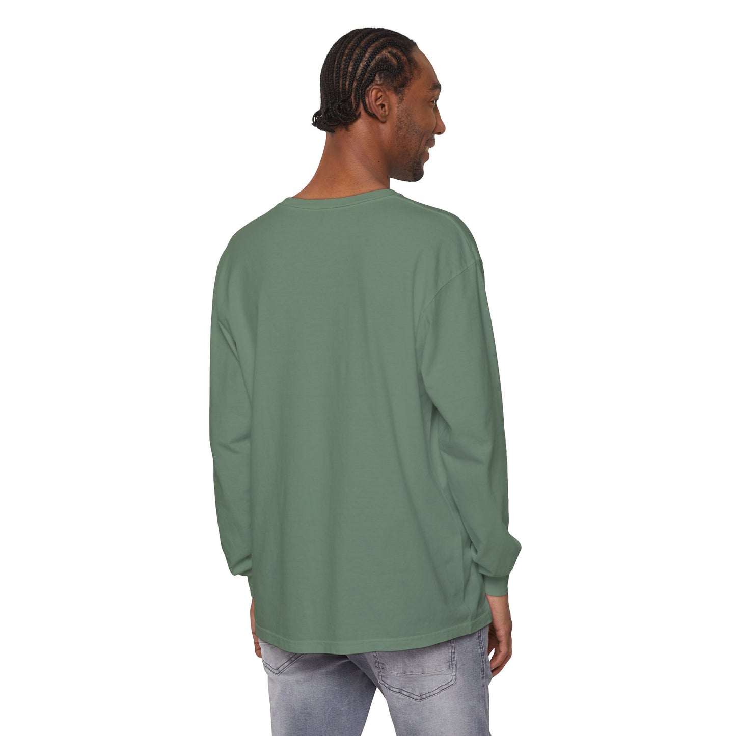 YEAR 1 Unisex Long Sleeve T-Shirt - Garment-Dyed Colorful Design