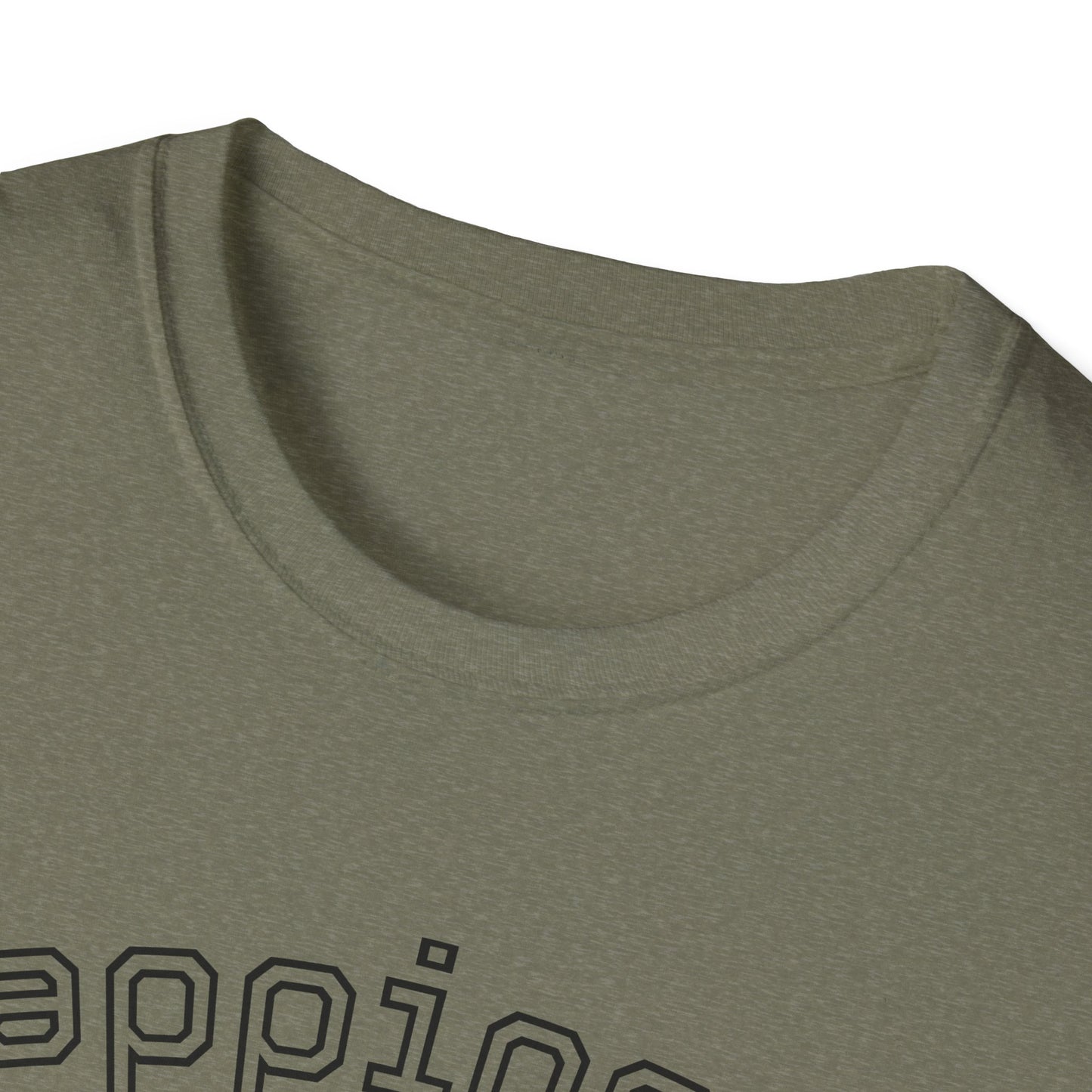 Happiness Unisex Softstyle T-Shirt - Therapeutic Healing Quote