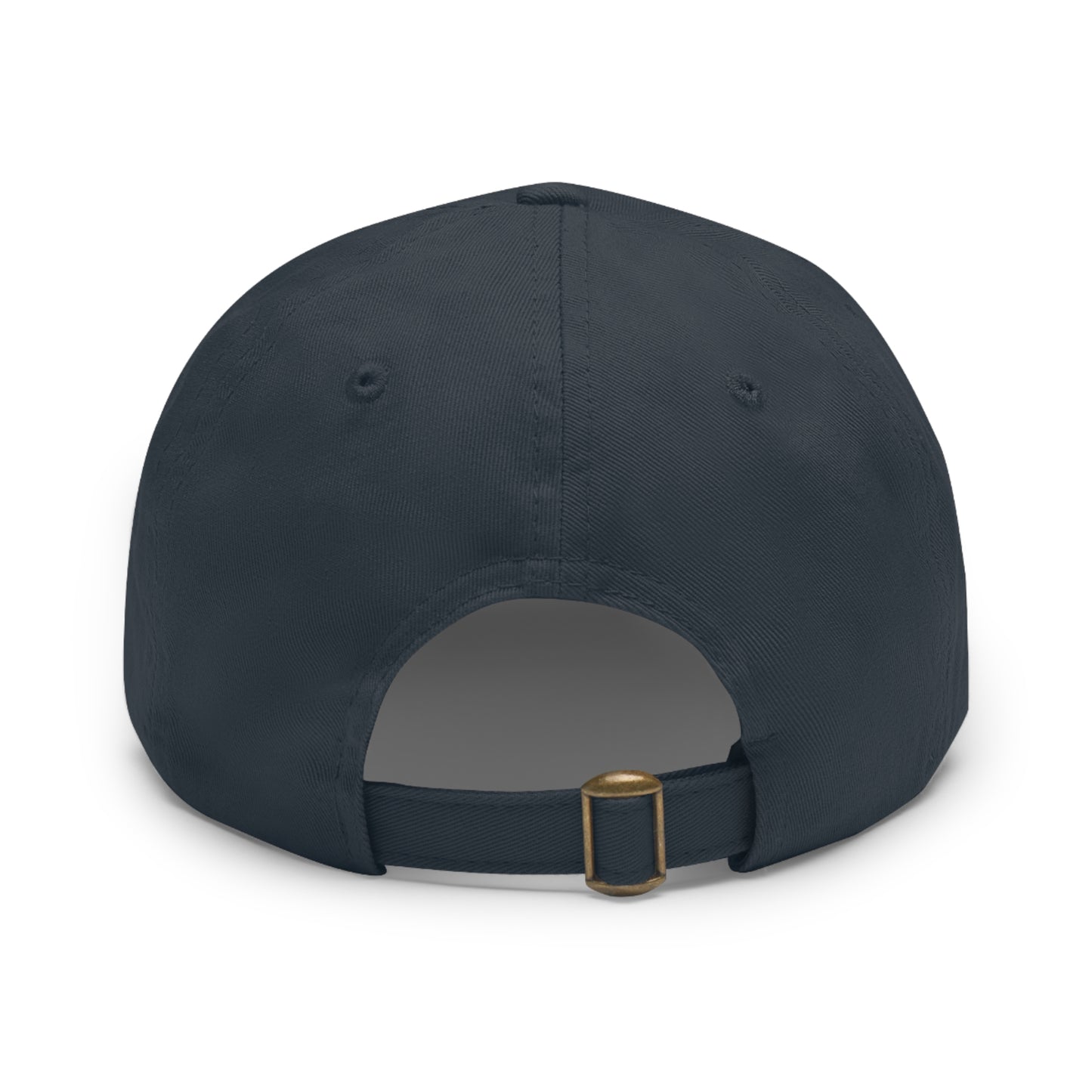 Custom Leather Patch Dad Hat - Stylish & Comfortable Cap for Everyday Wear