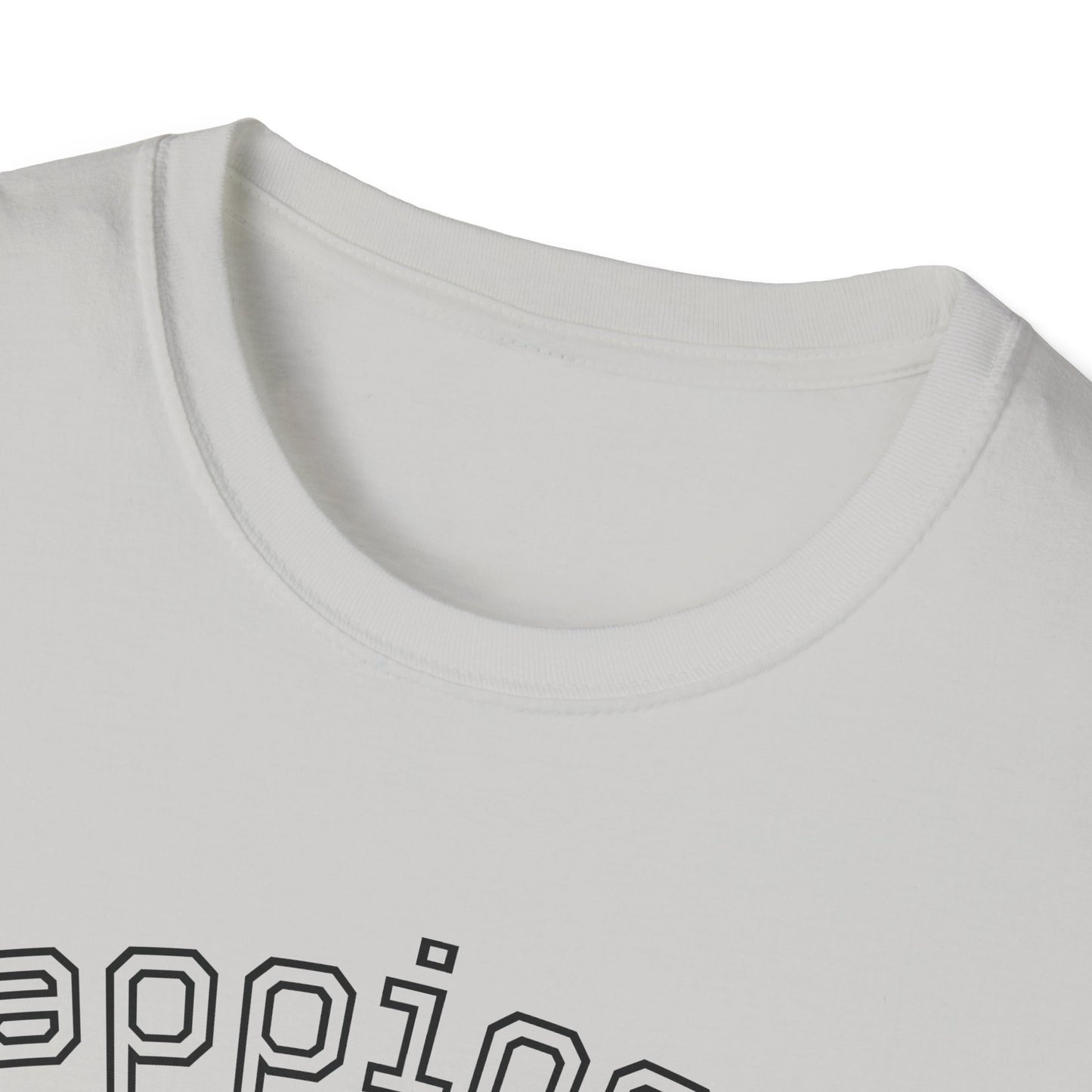 Happiness Unisex Softstyle T-Shirt - Therapeutic Healing Quote