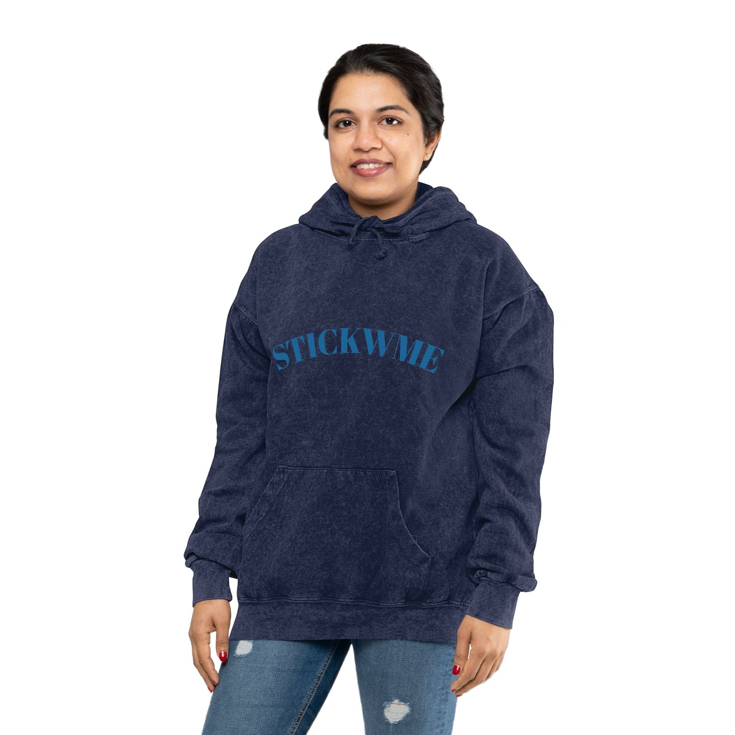 Unisex Mineral Wash Hoodie - STICKWME | Cozy Casual Wear for Every Occasion