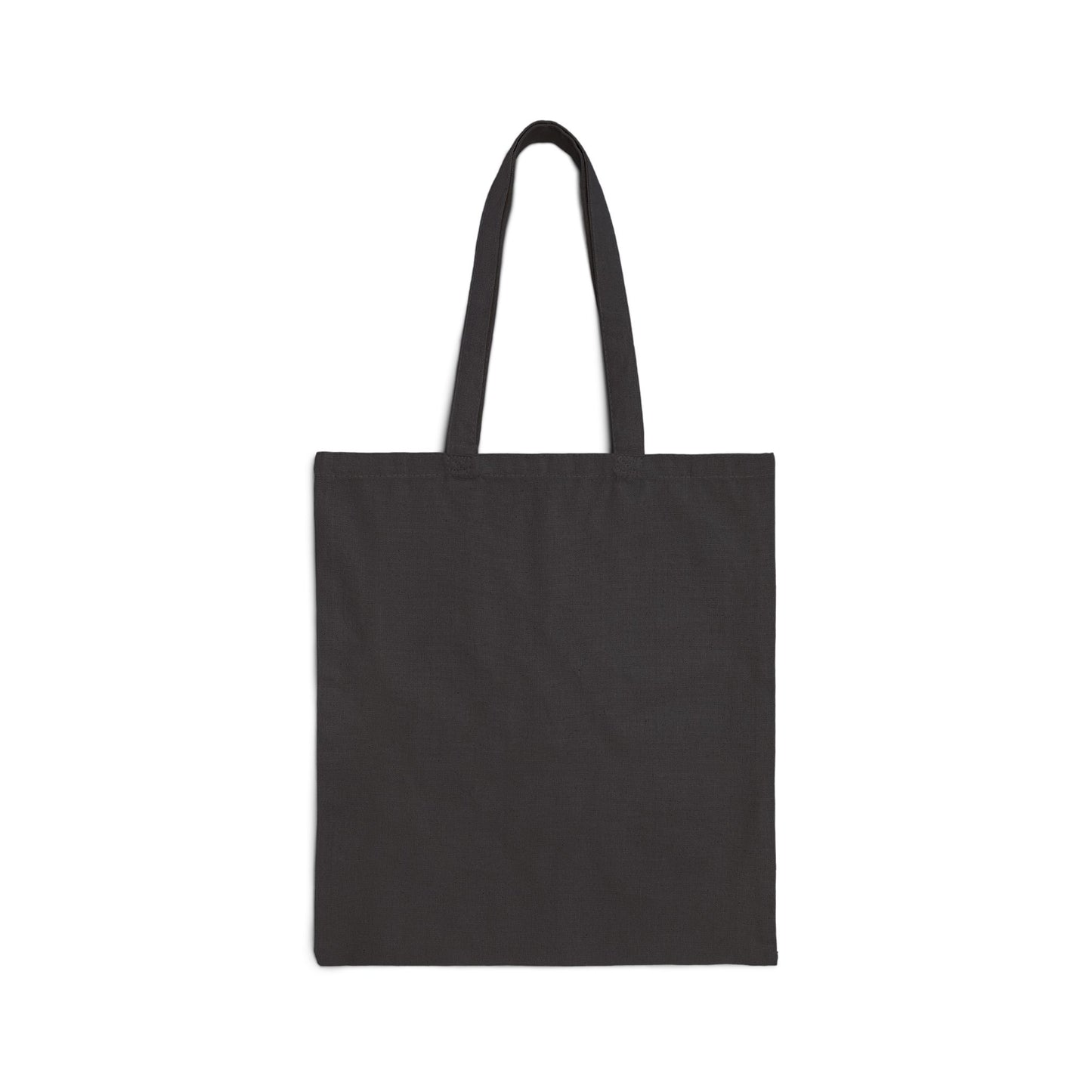 Black Cotton Canvas Tote Bag - 'STICKWME' Design