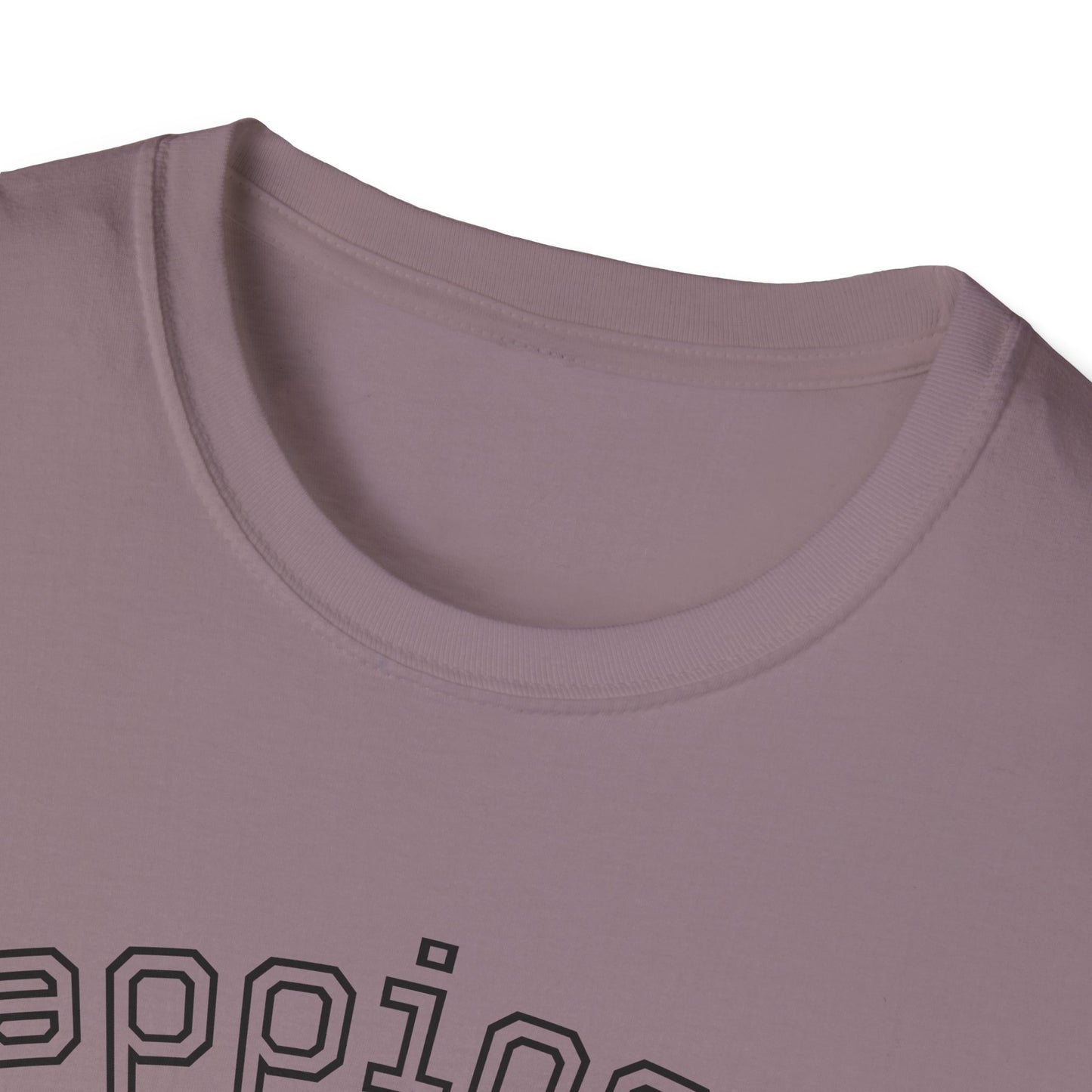 Happiness Unisex Softstyle T-Shirt - Therapeutic Healing Quote