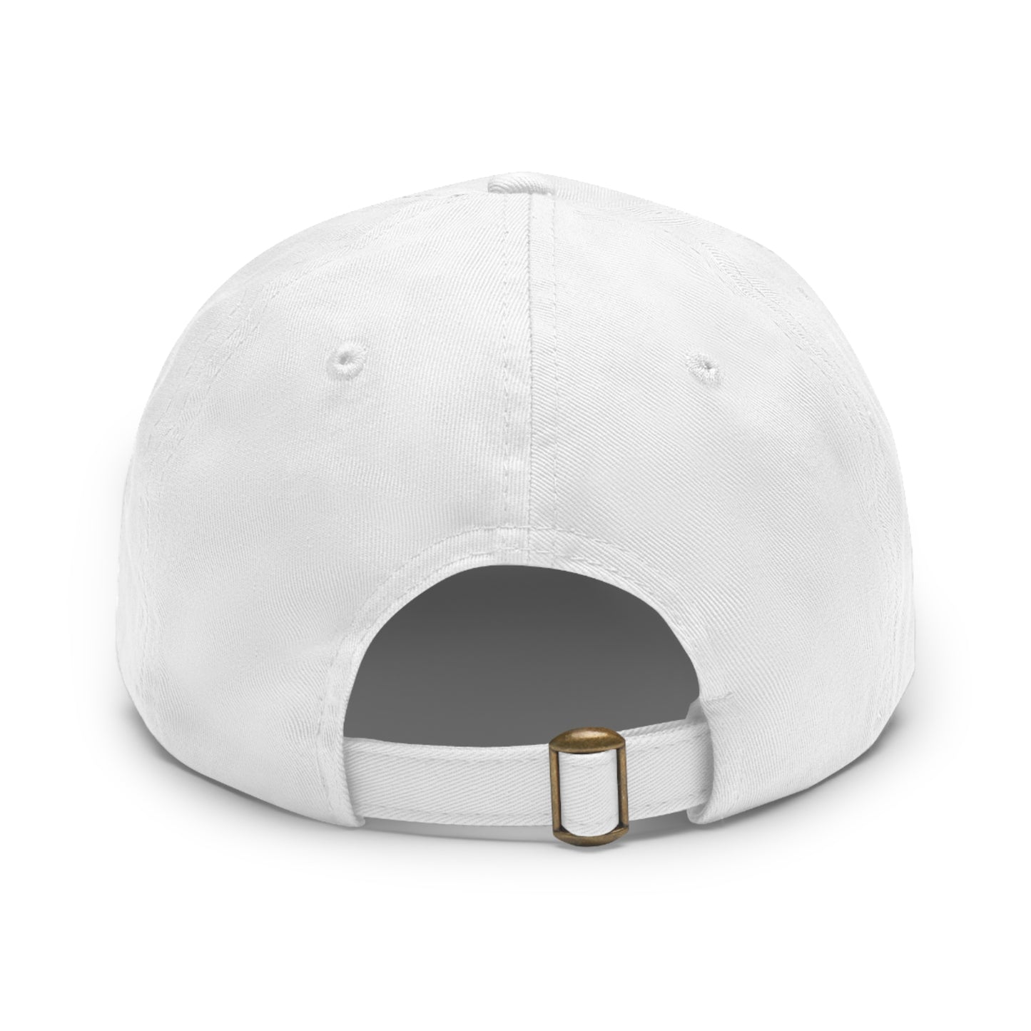 Custom Leather Patch Dad Hat - Stylish & Comfortable Cap for Everyday Wear