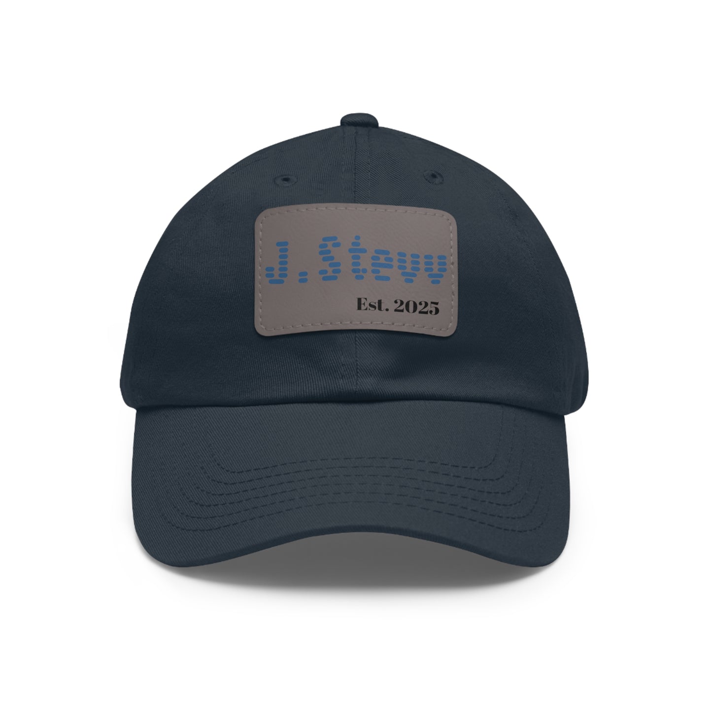 Custom Leather Patch Dad Hat - Stylish & Comfortable Cap for Everyday Wear