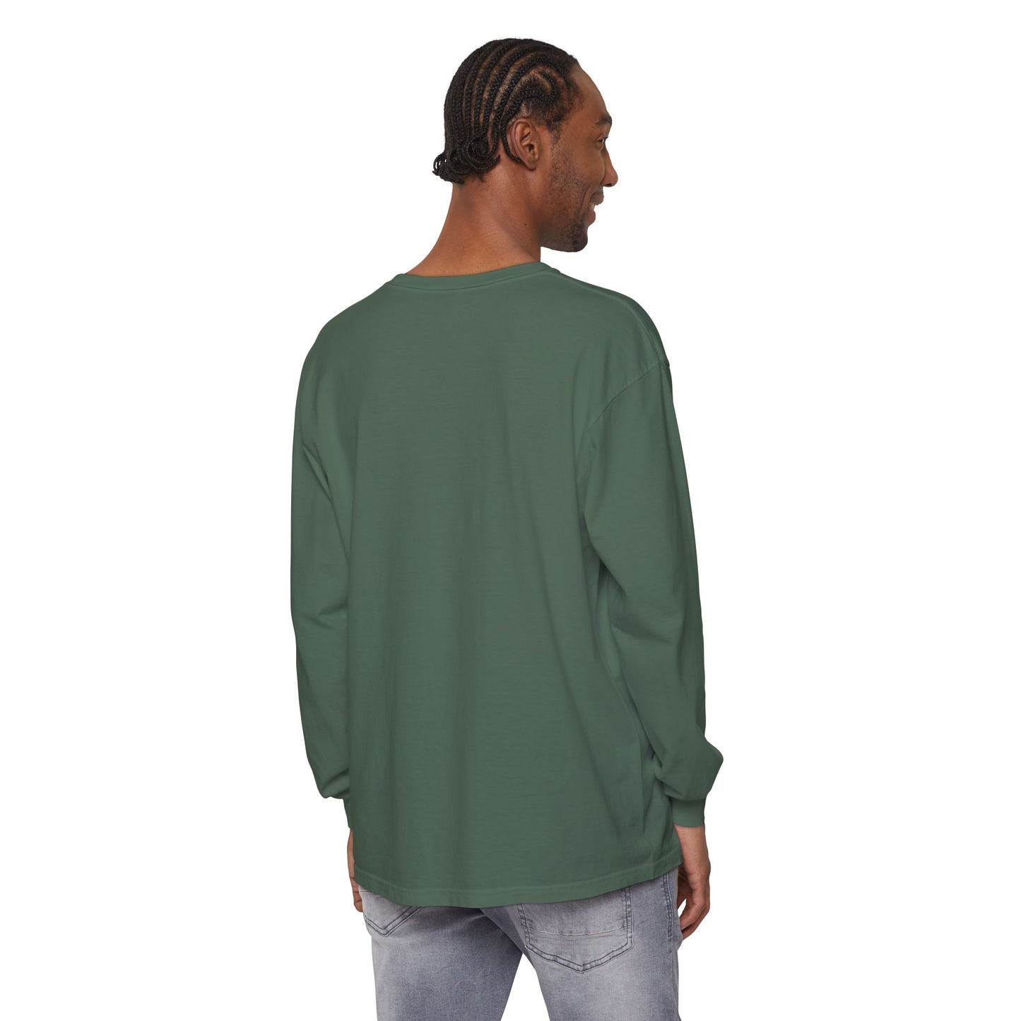 YEAR 1 Unisex Long Sleeve T-Shirt - Garment-Dyed Colorful Design