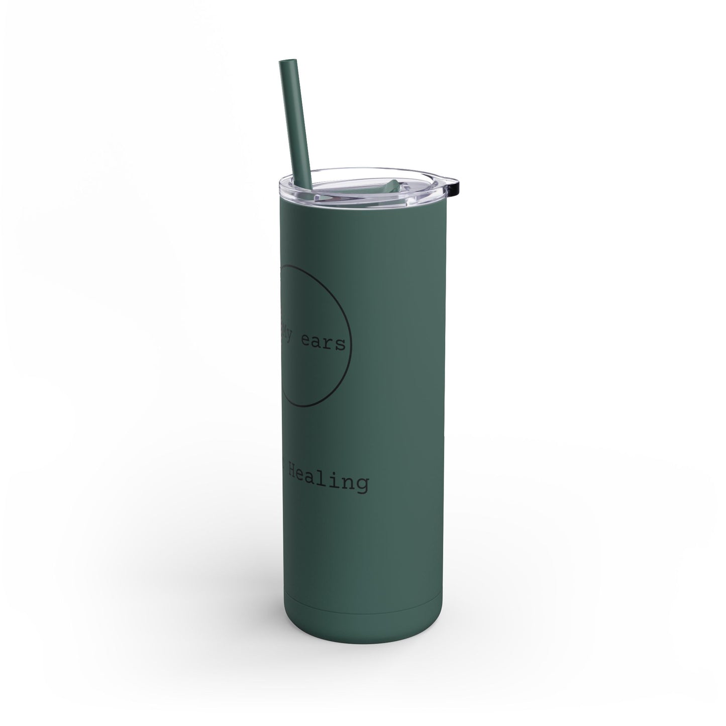 Therapeutic Healing 20oz Matte Tumbler - Personalized Stylish Drinkware for Mindfulness and Wellness