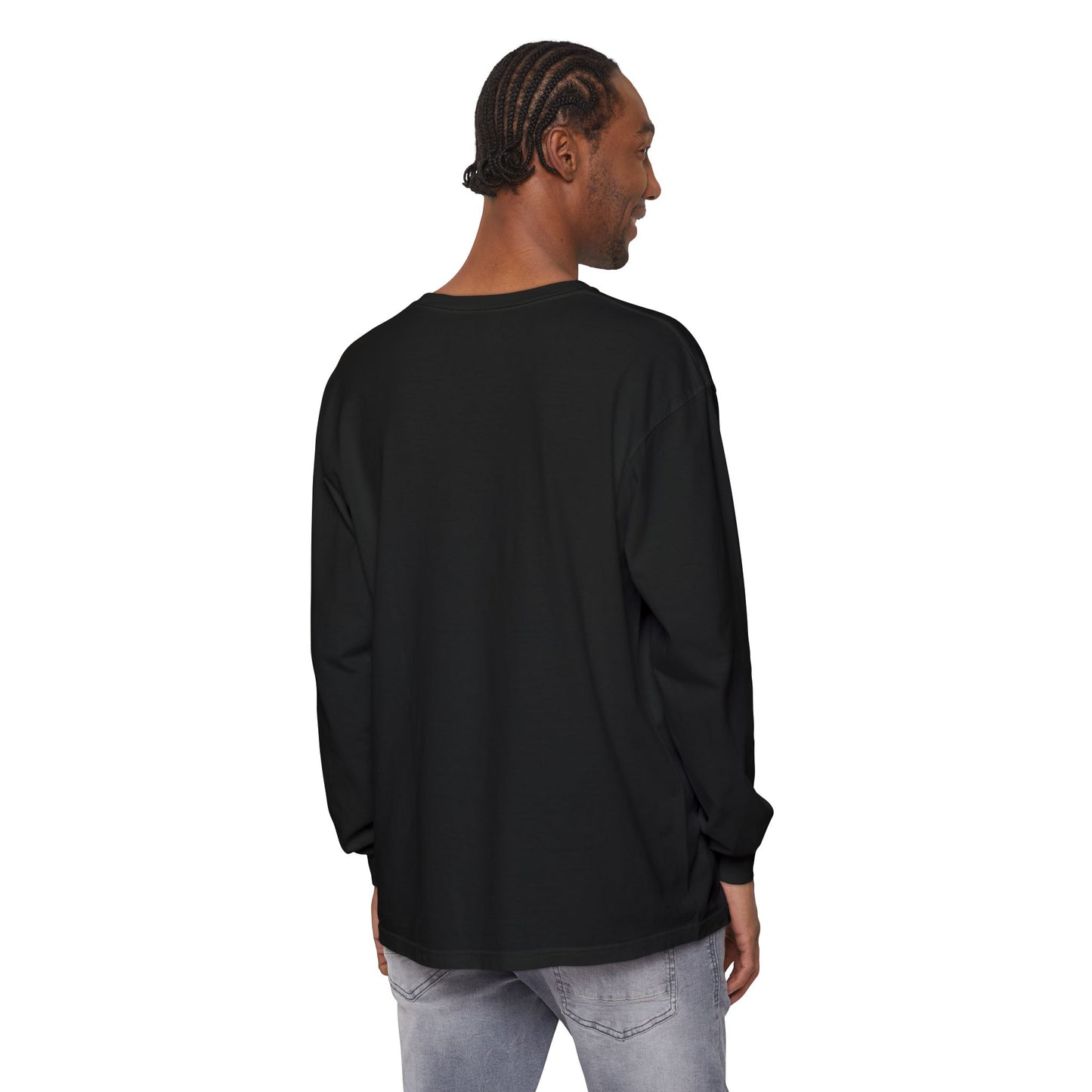 YEAR 1 Unisex Long Sleeve T-Shirt - Garment-Dyed Colorful Design
