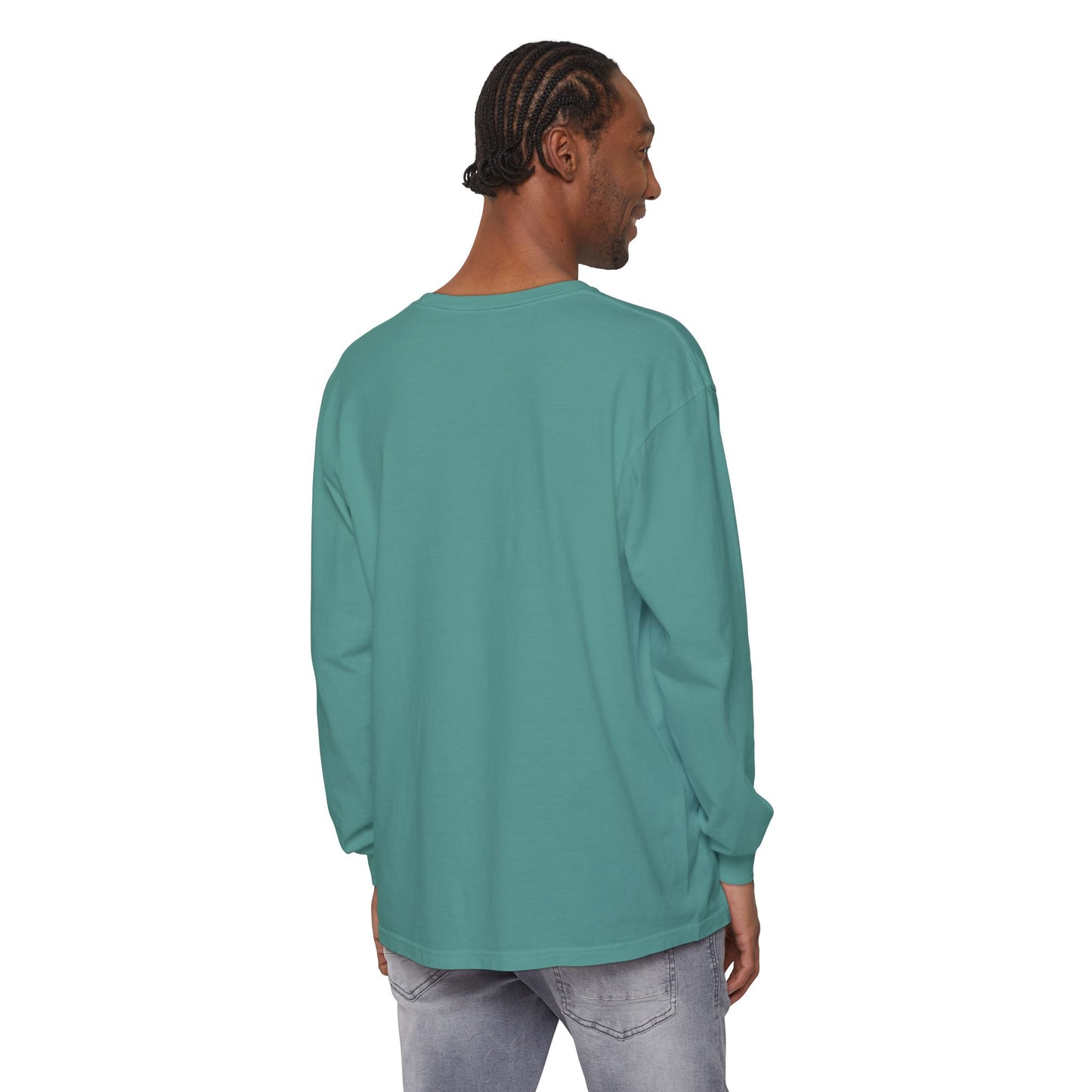 YEAR 1 Unisex Long Sleeve T-Shirt - Garment-Dyed Colorful Design