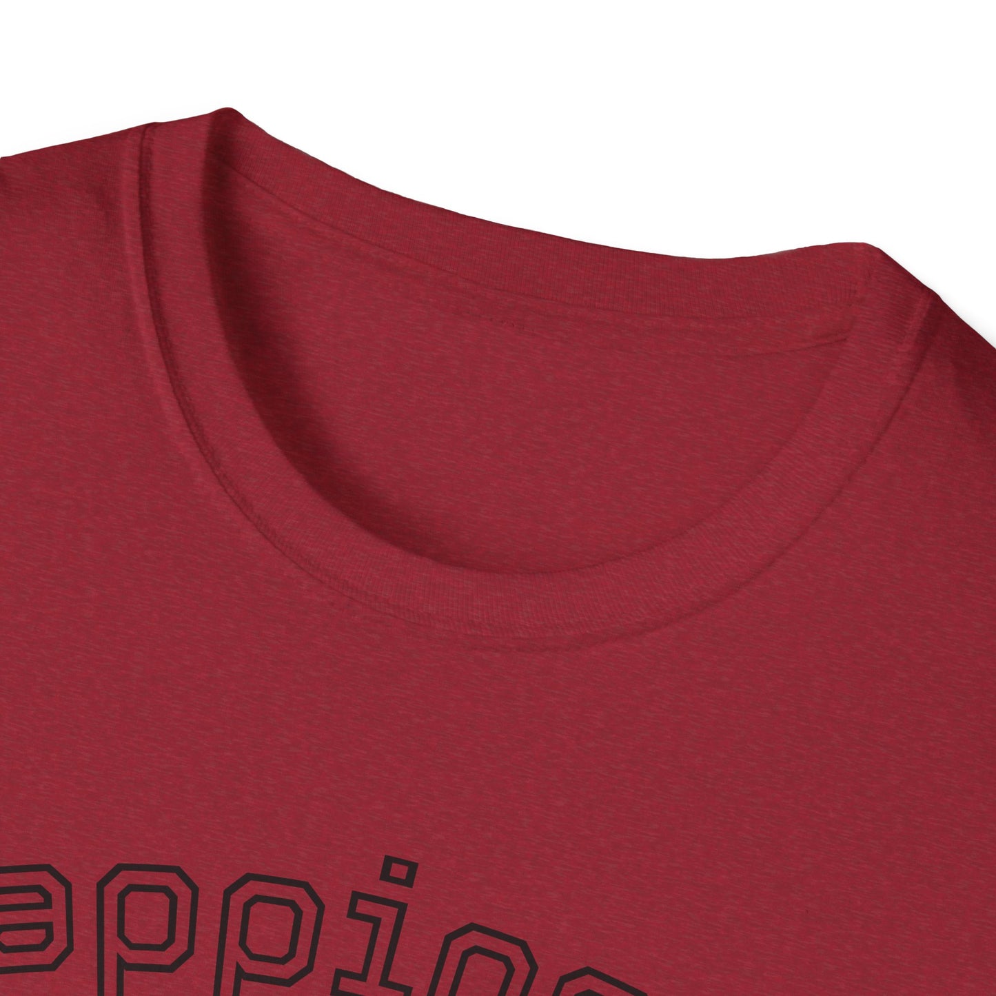 Happiness Unisex Softstyle T-Shirt - Therapeutic Healing Quote