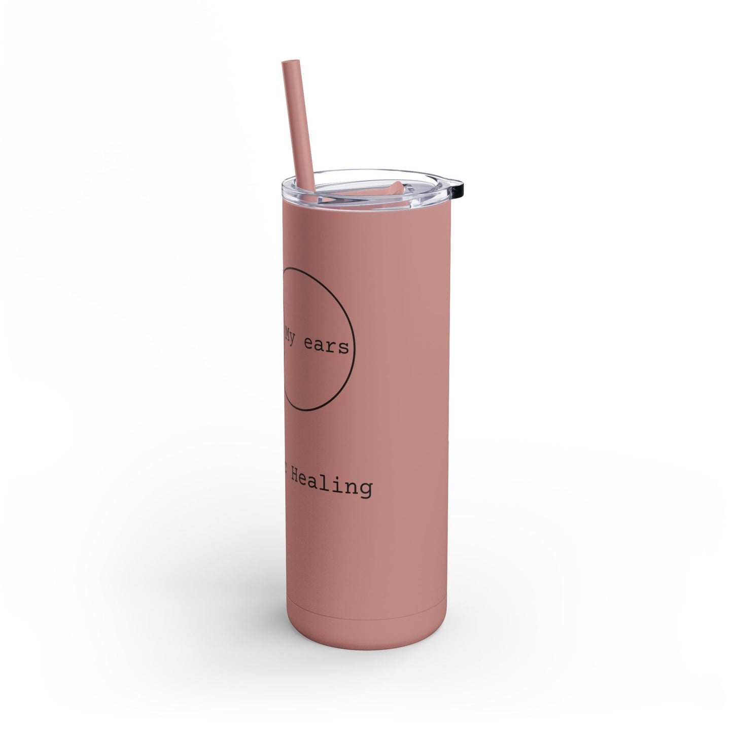 Therapeutic Healing 20oz Matte Tumbler - Personalized Stylish Drinkware for Mindfulness and Wellness