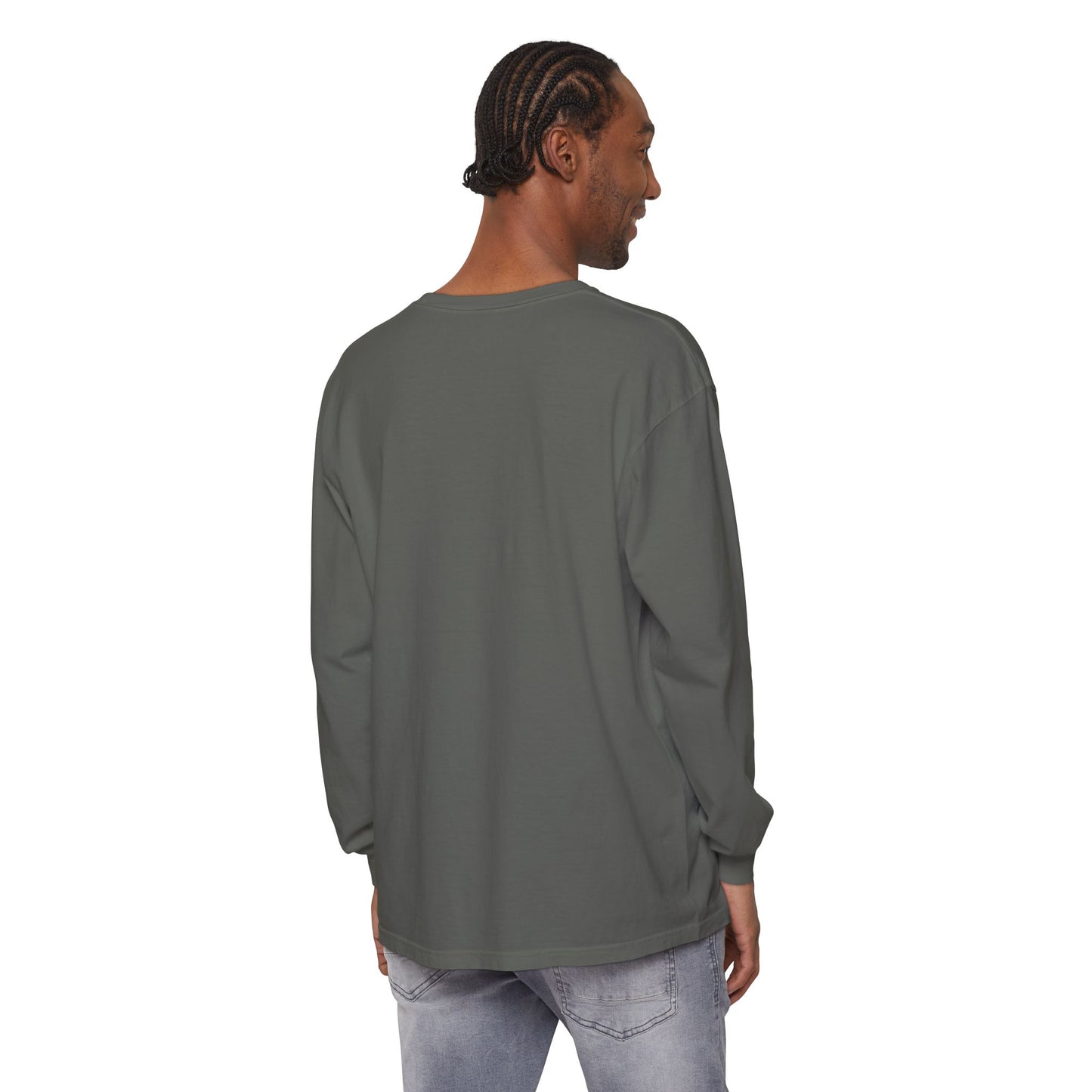 YEAR 1 Unisex Long Sleeve T-Shirt - Garment-Dyed Colorful Design