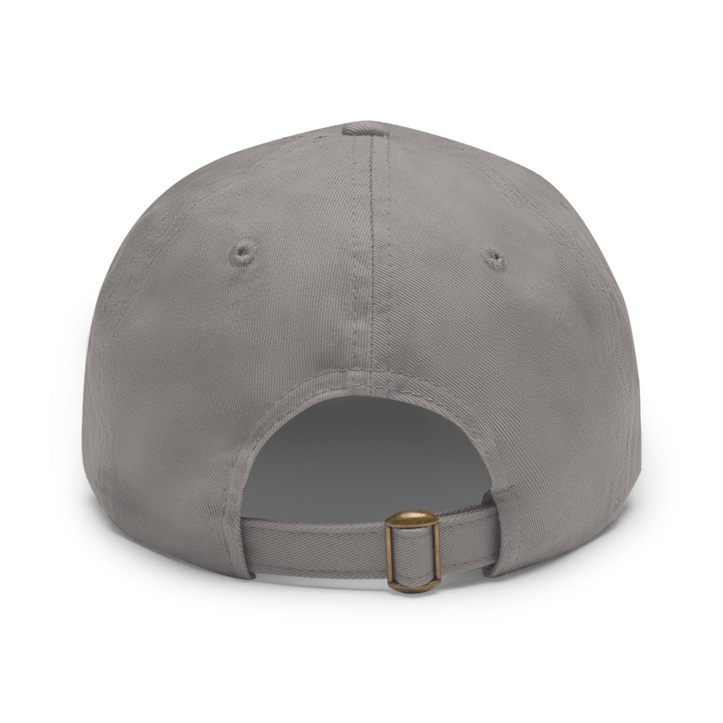 Custom Leather Patch Dad Hat - Stylish & Comfortable Cap for Everyday Wear
