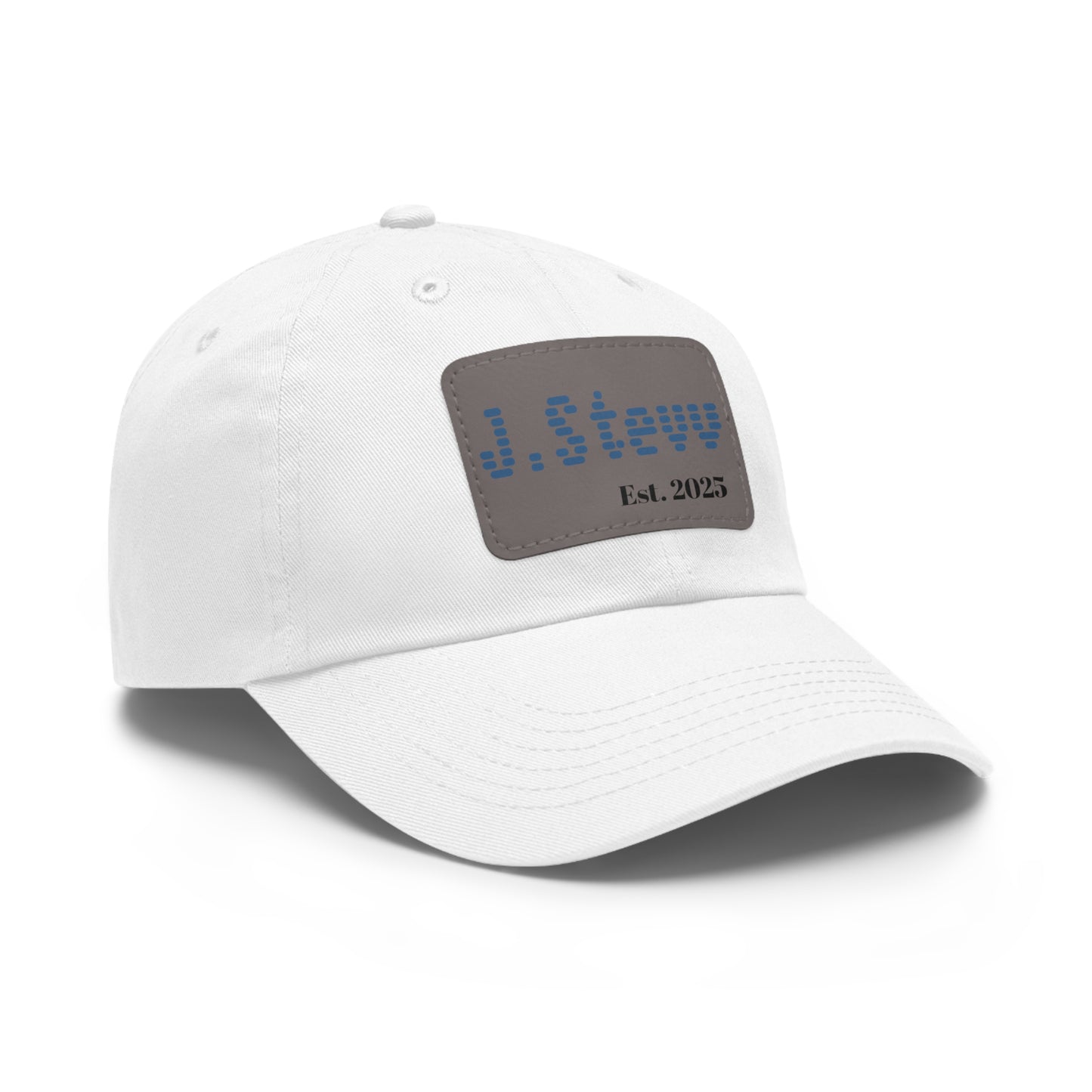 Custom Leather Patch Dad Hat - Stylish & Comfortable Cap for Everyday Wear
