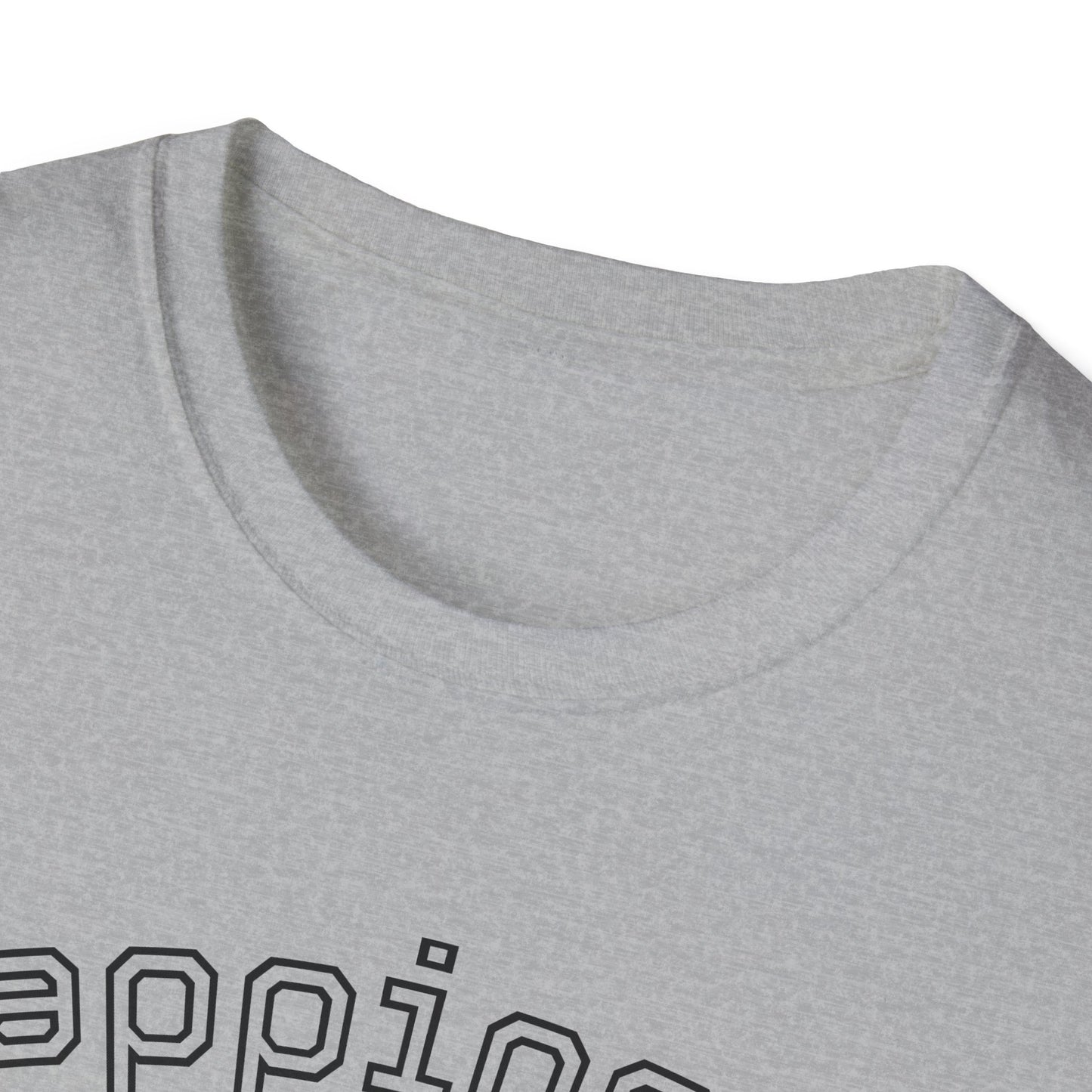 Happiness Unisex Softstyle T-Shirt - Therapeutic Healing Quote