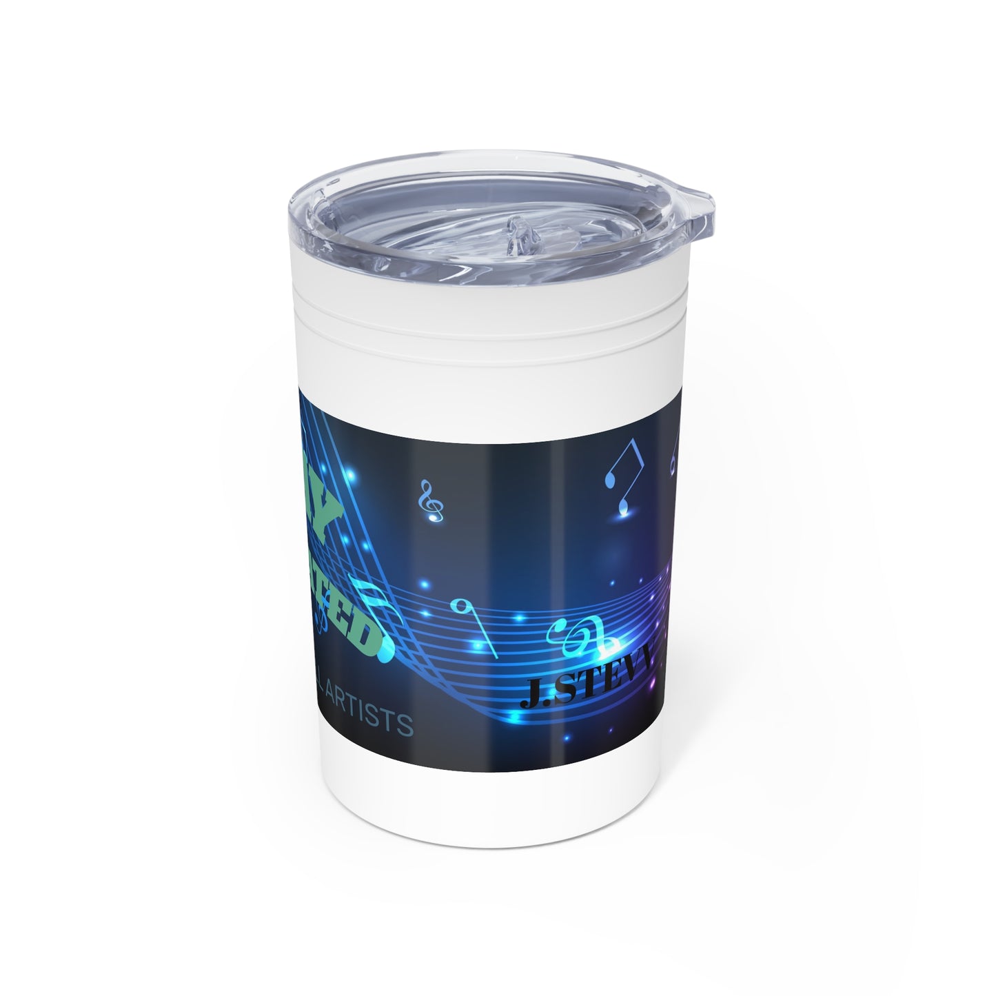 Stay Hydrated Music Tumbler 11oz - Support Small Artists
