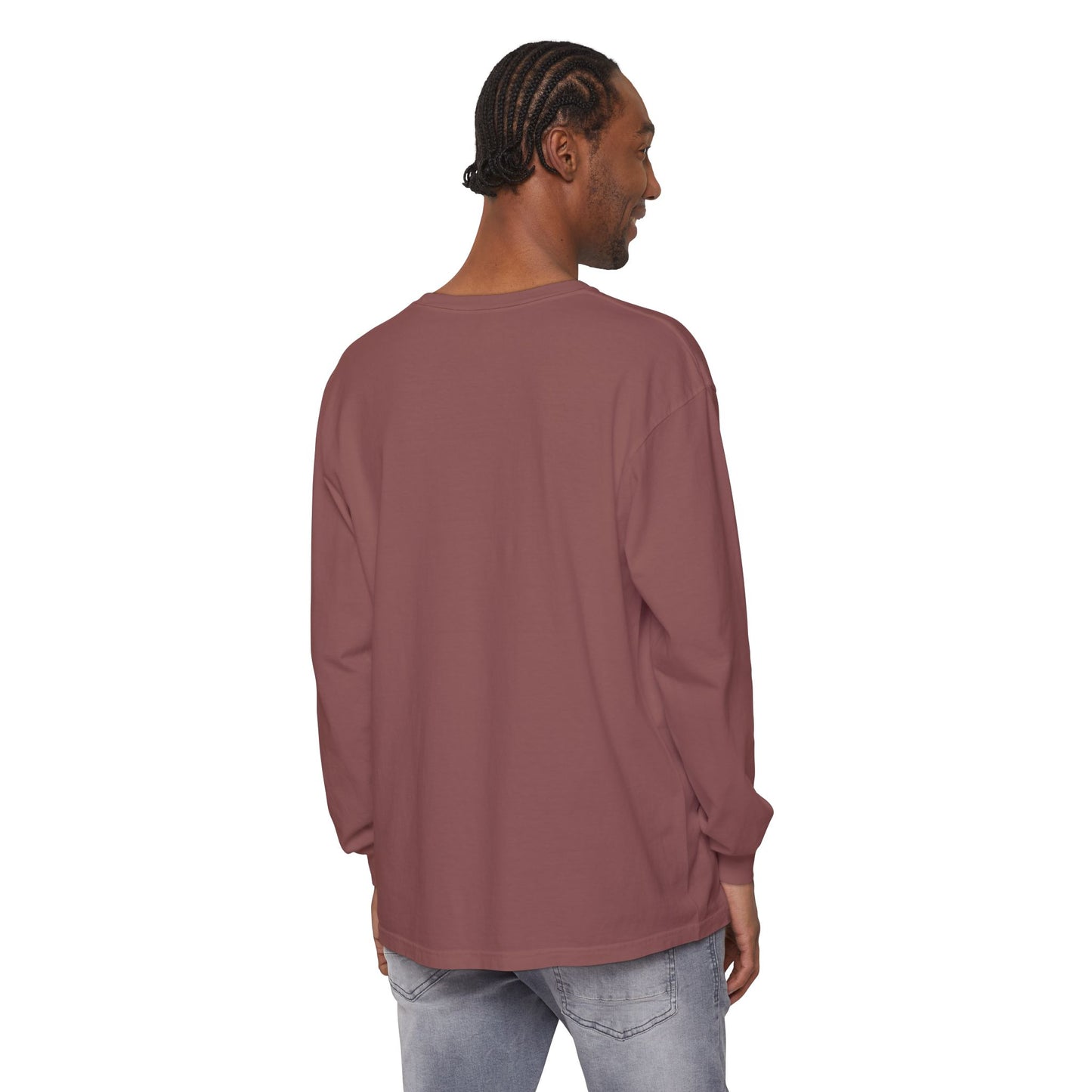 YEAR 1 Unisex Long Sleeve T-Shirt - Garment-Dyed Colorful Design