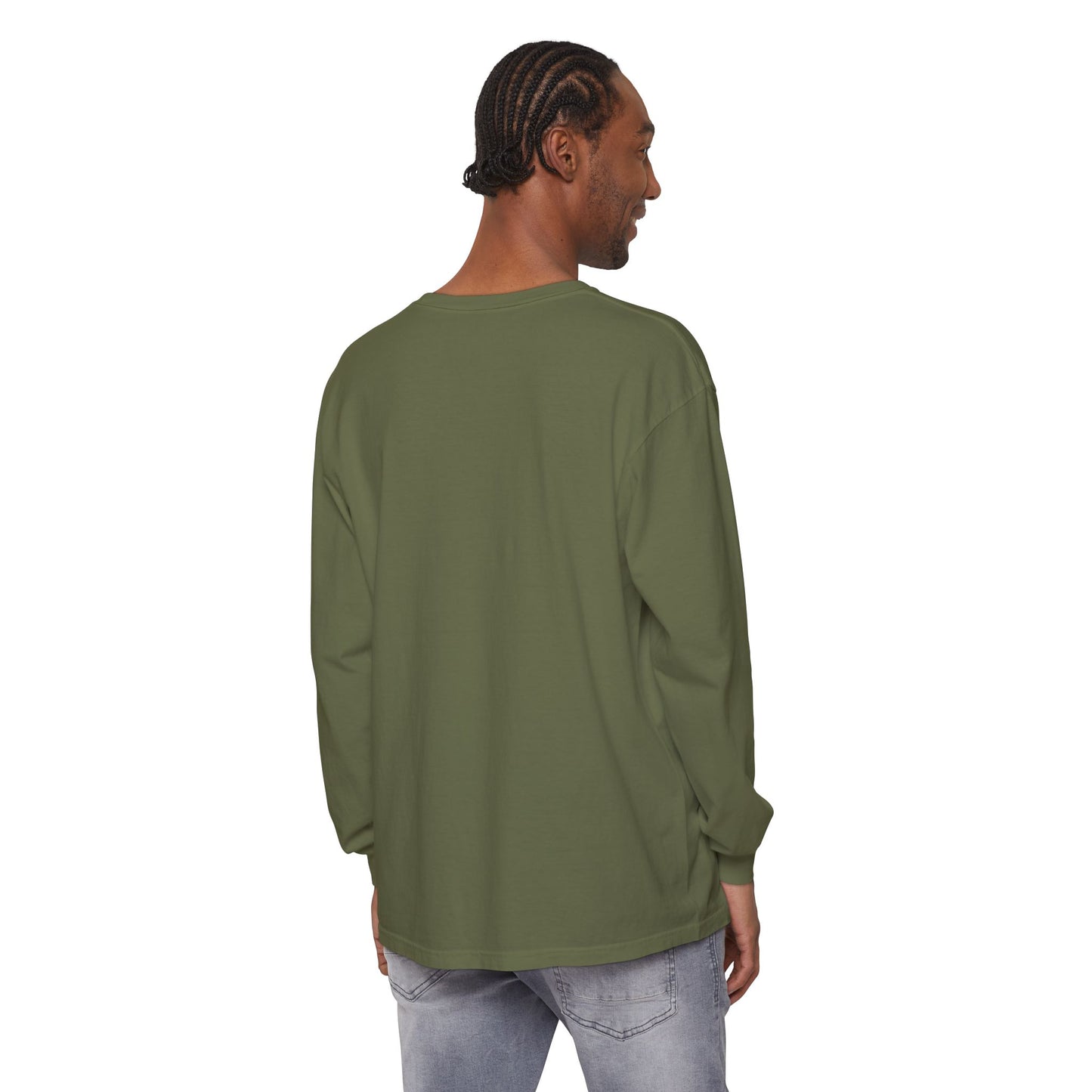 YEAR 1 Unisex Long Sleeve T-Shirt - Garment-Dyed Colorful Design
