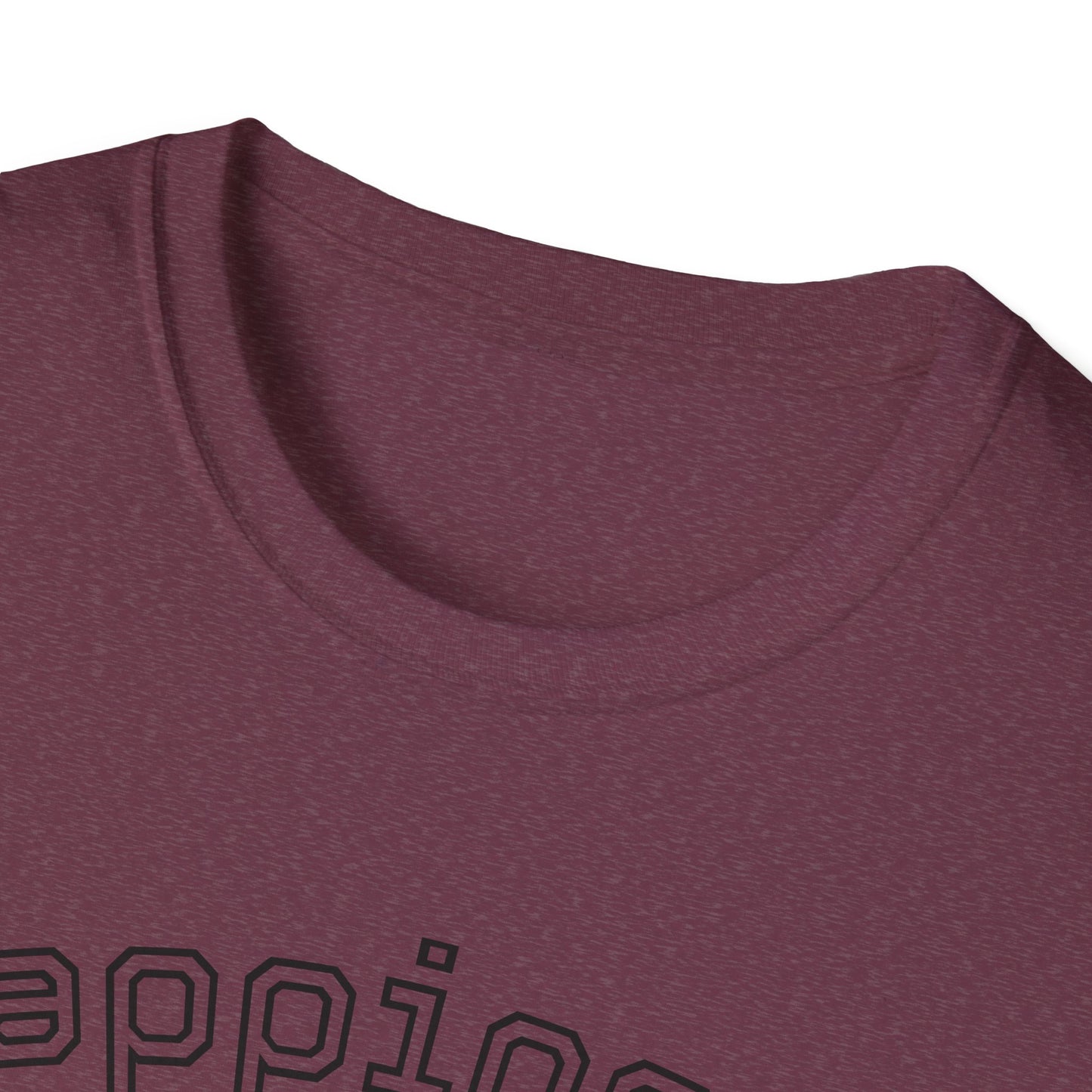 Happiness Unisex Softstyle T-Shirt - Therapeutic Healing Quote