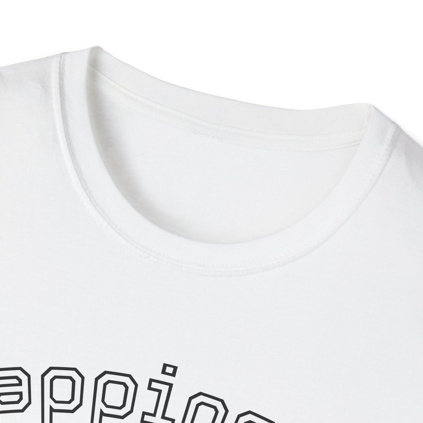 Happiness Unisex Softstyle T-Shirt - Therapeutic Healing Quote