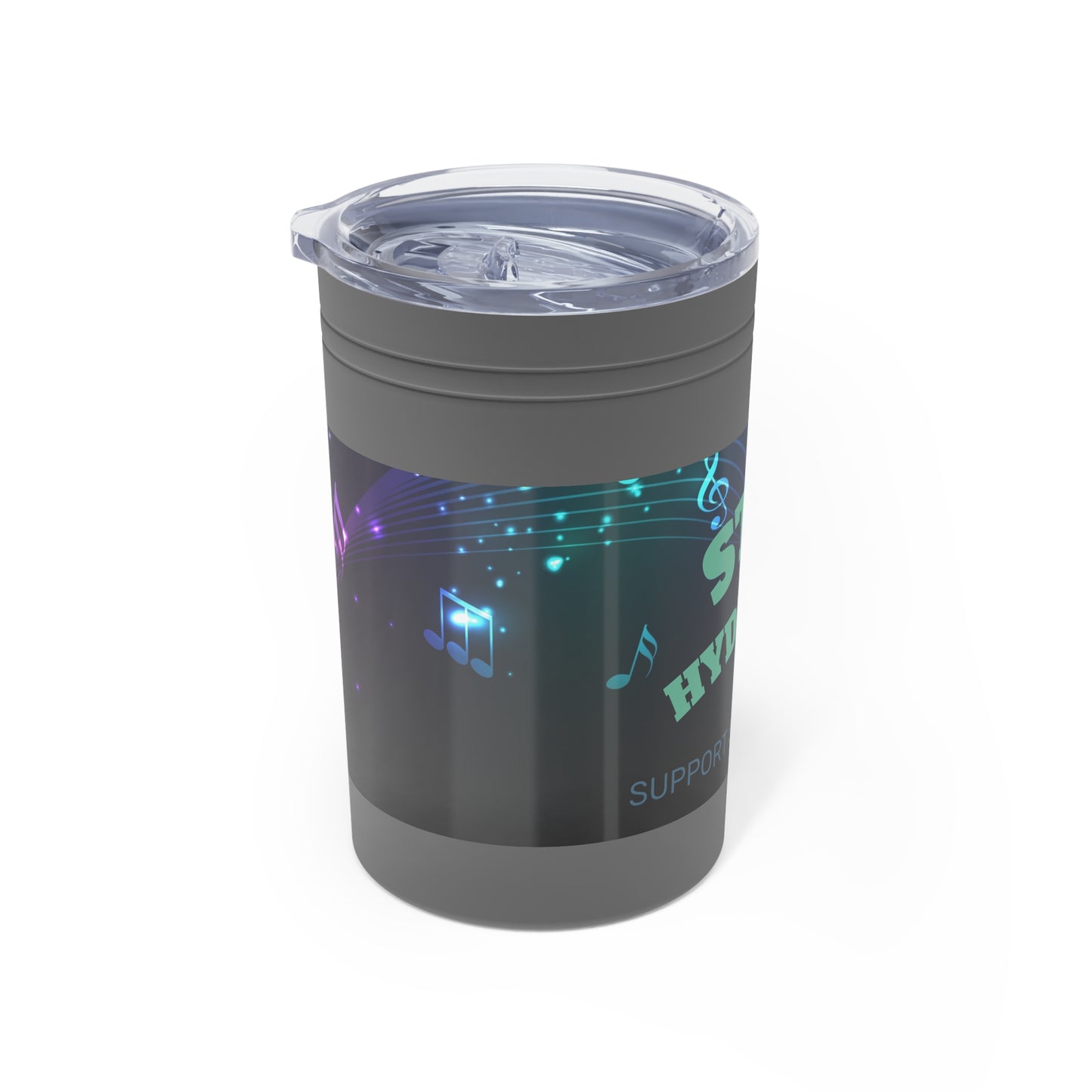 Stay Hydrated Music Tumbler 11oz - Support Small Artists